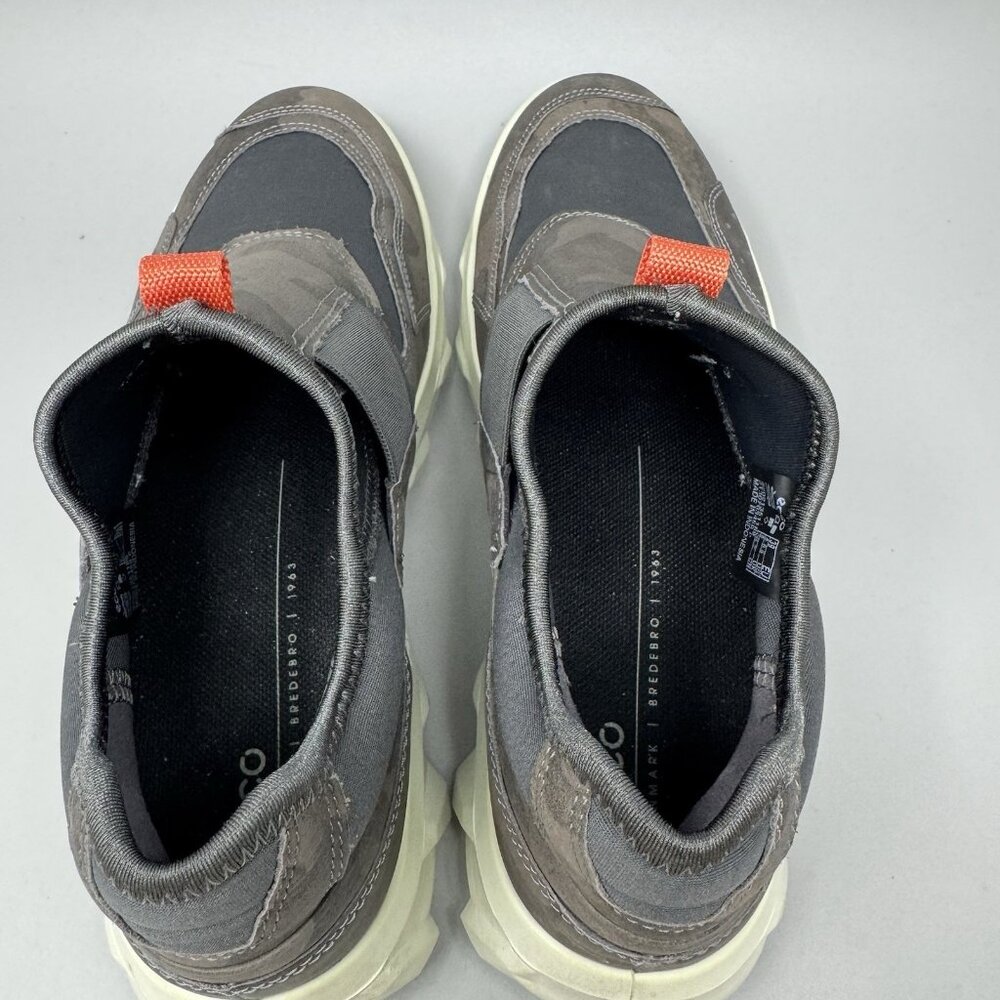 Ecco Sport MX Low Womens Size 8-8.5 Brown Camo Slip On Shoes Sneakers - Picture 9 of 10